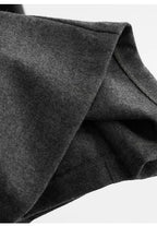 Wool Wide-Leg Trousers for Women - Casual Party Pants