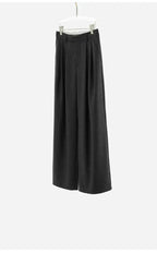 Wool Wide-Leg Trousers for Women - Casual Party Pants