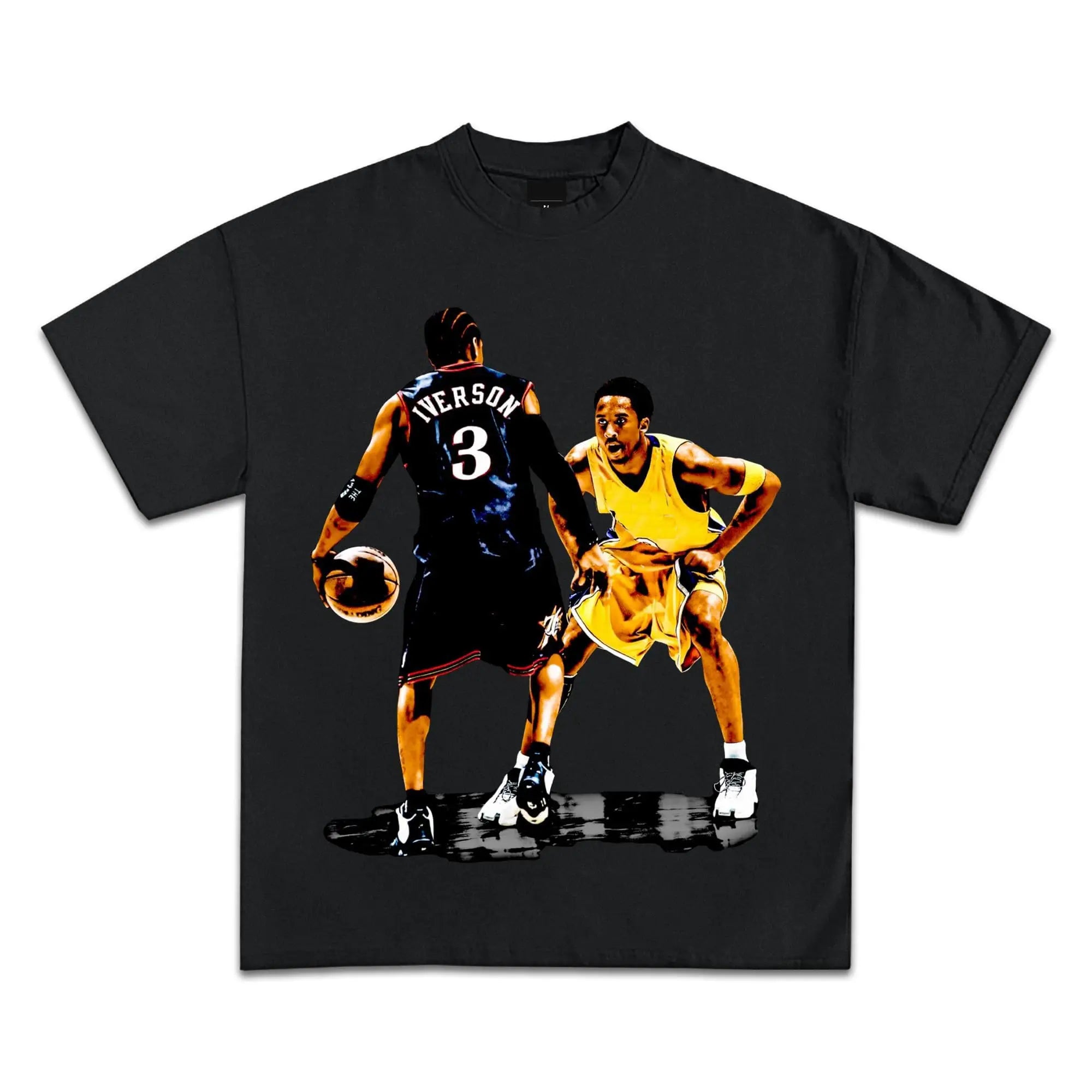 Vintage Hip-Hop Graphic T-Shirt for Men - Cotton Tee