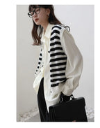 Korean Oversized Blouse with Detachable Tie for Women