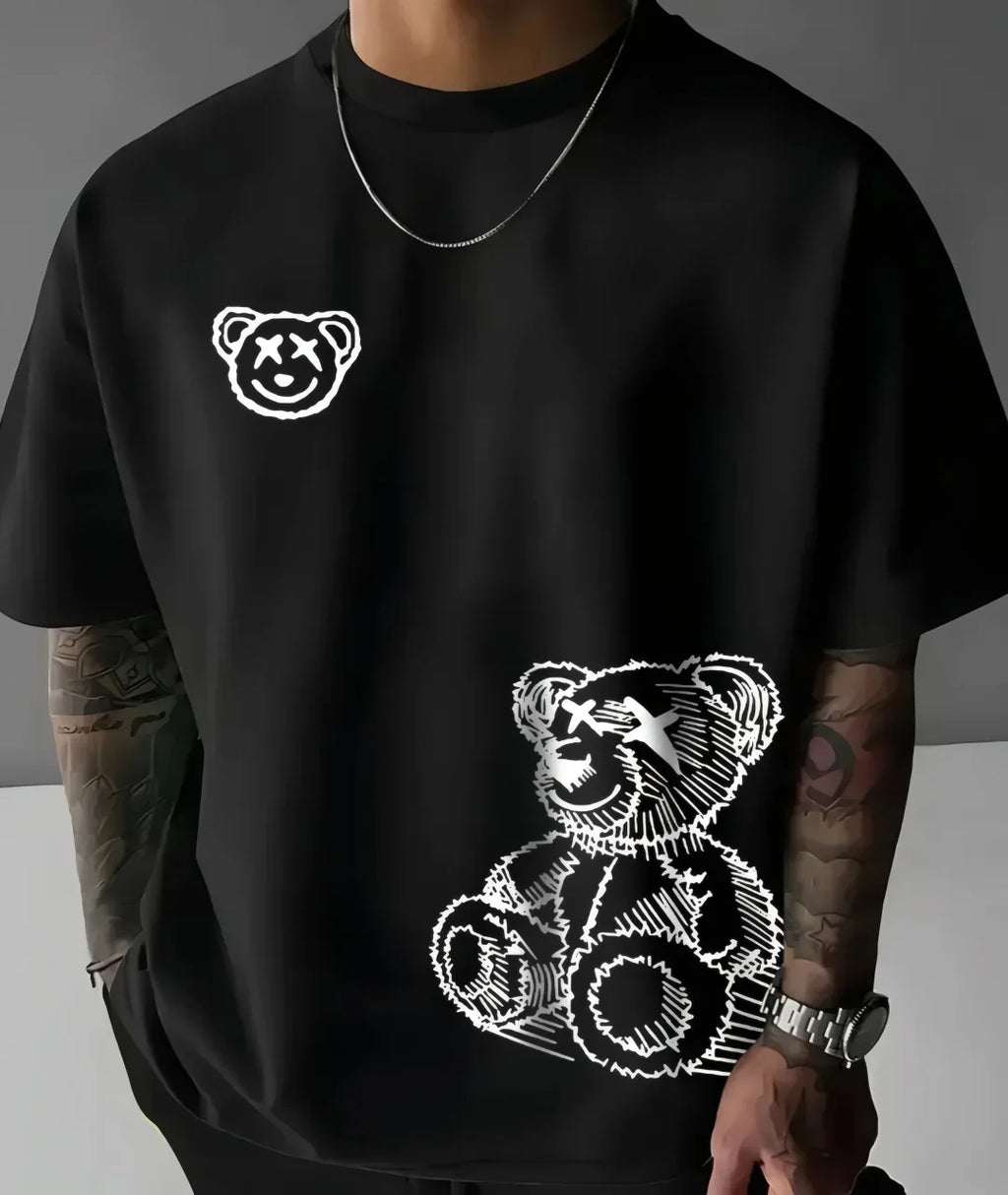 Men's Polyester Casual Summer Tees - Soft & Quick Dry
