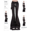 High Waist Vintage Slim Micro-flare Jeans for Women
