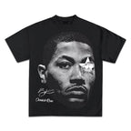Vintage Hip-Hop Graphic T-Shirt for Men - Cotton Tee