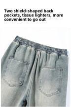 Men's Casual Loose Straight Jeans - 100% Cotton