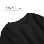 Vintage Hip-Hop Graphic T-Shirt for Men - Cotton Tee