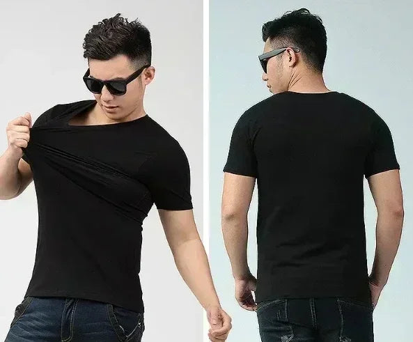 Vintage Hip-Hop Graphic T-Shirt for Men - Cotton Tee
