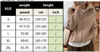 Chic Women's Knitted Cardigan with Zipper in Solid Color