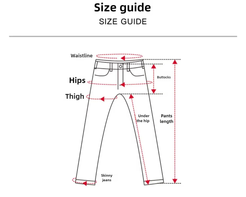 Loose Polyester Men's Jeans for Casual Spring and Autumn