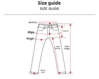 Loose Polyester Men's Jeans for Casual Spring and Autumn