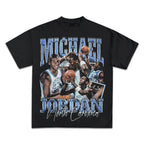 Vintage Hip-Hop Graphic T-Shirt for Men - Cotton Tee