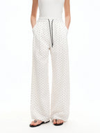 DUSHU Women’s High Waist Wide Leg Pants for Summer