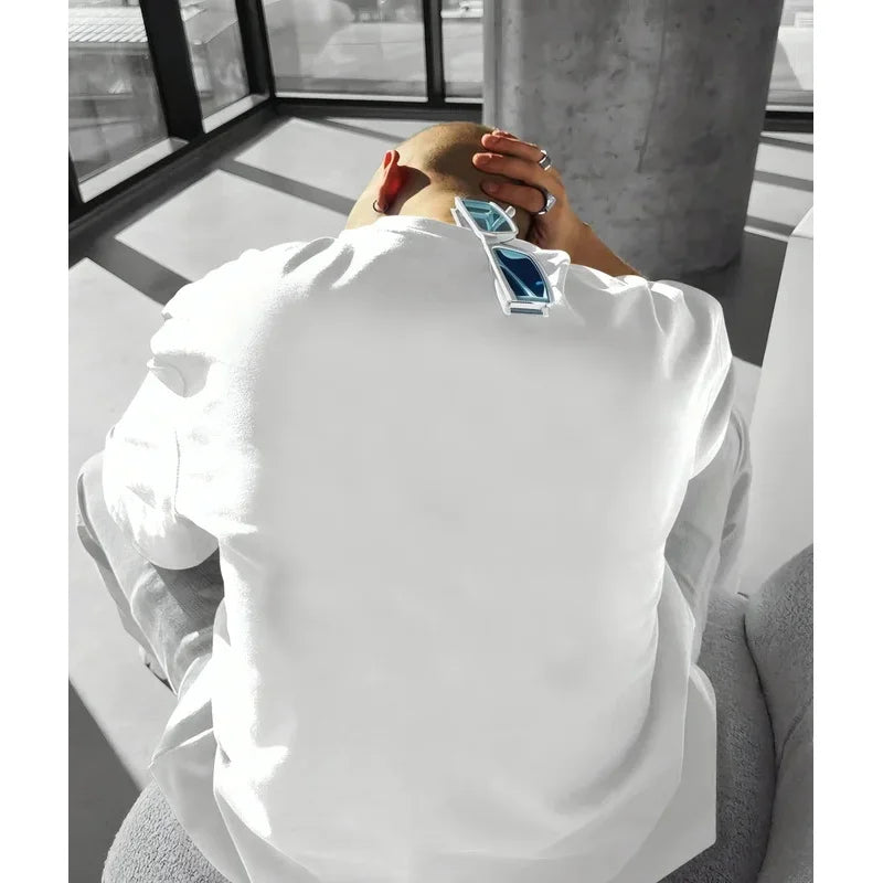 Men's Polyester Casual Summer Tees - Soft & Quick Dry