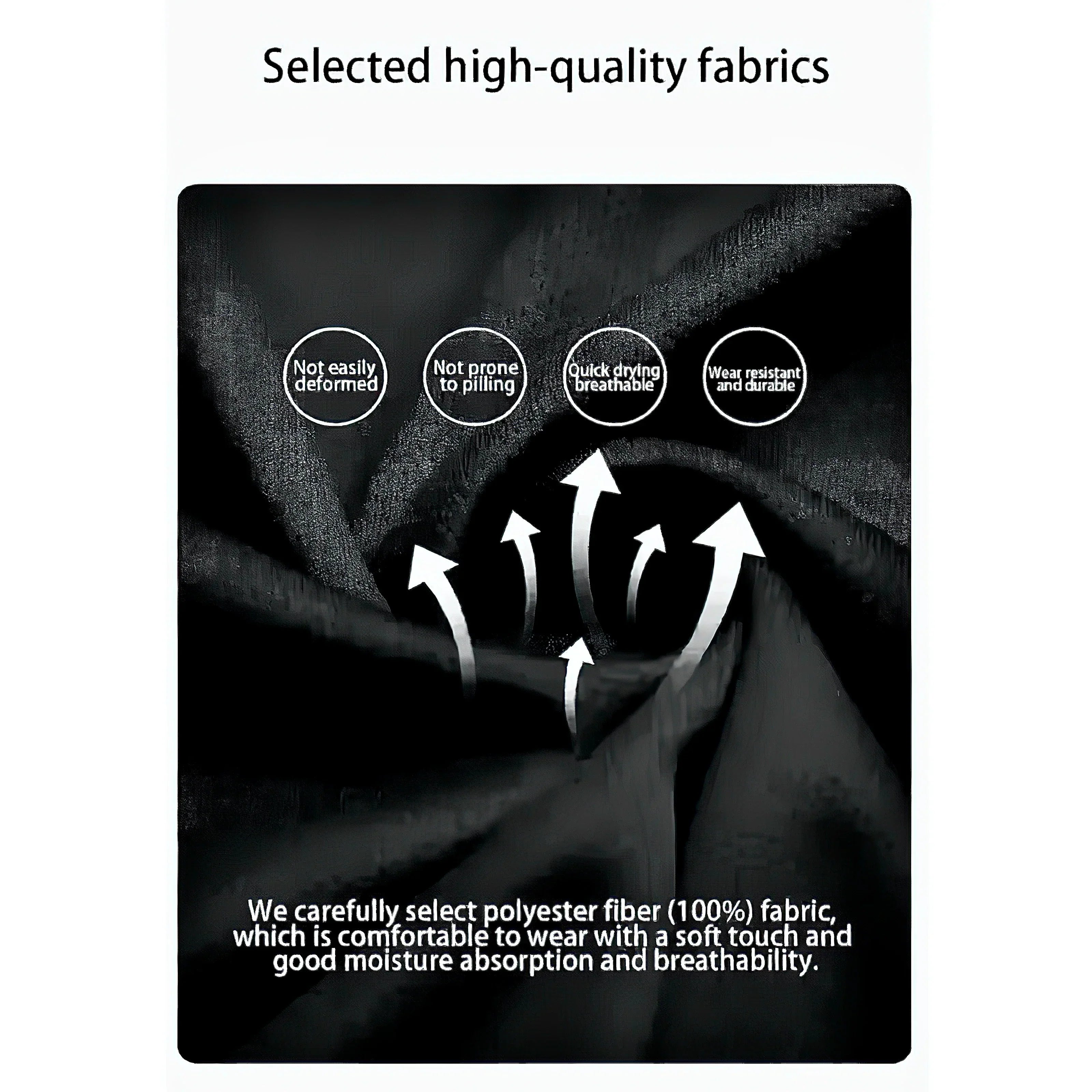 Men's Polyester Casual Summer Tees - Soft & Quick Dry