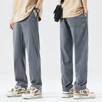 Men's Summer Loose Lyocell Jeans with Drawstring Waist