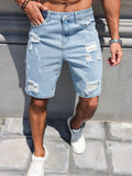 Water Buffalo Denim Casual Shorts for Men - Summer Style
