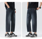 Men's American Retro Baggy Wide Leg Denim Jeans