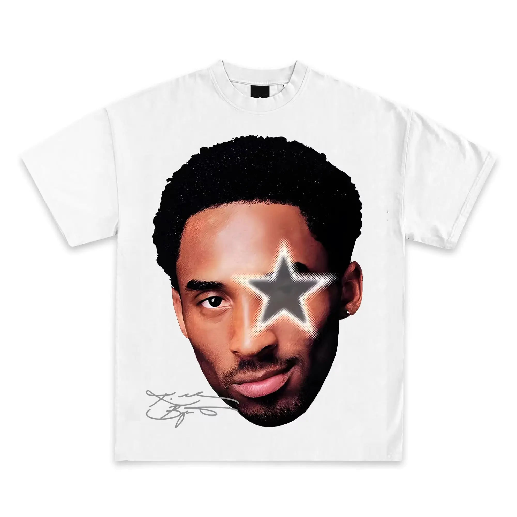Vintage Hip-Hop Graphic T-Shirt for Men - Cotton Tee