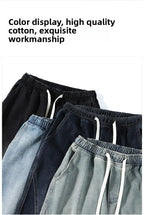 Men's Casual Loose Straight Jeans - 100% Cotton