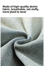 Men's Casual Loose Straight Jeans - 100% Cotton