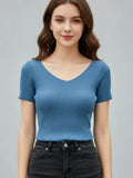 AOSSVIAO V-neck Thin Women Pullover Sweater 2026