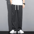 Men's Summer Loose Lyocell Jeans with Drawstring Waist