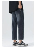 Men's American Retro Baggy Wide Leg Denim Jeans