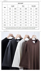 WAVLATII 260 GSM Casual Oversized T-Shirts for Men