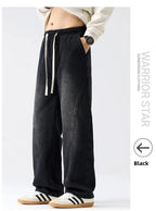 Men's Casual Loose Straight Jeans - 100% Cotton