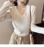 Slim Pullover Sweater for Women in Heavyweight Polyester