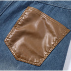 Blue High Waist Wide Leg Jeans for Women