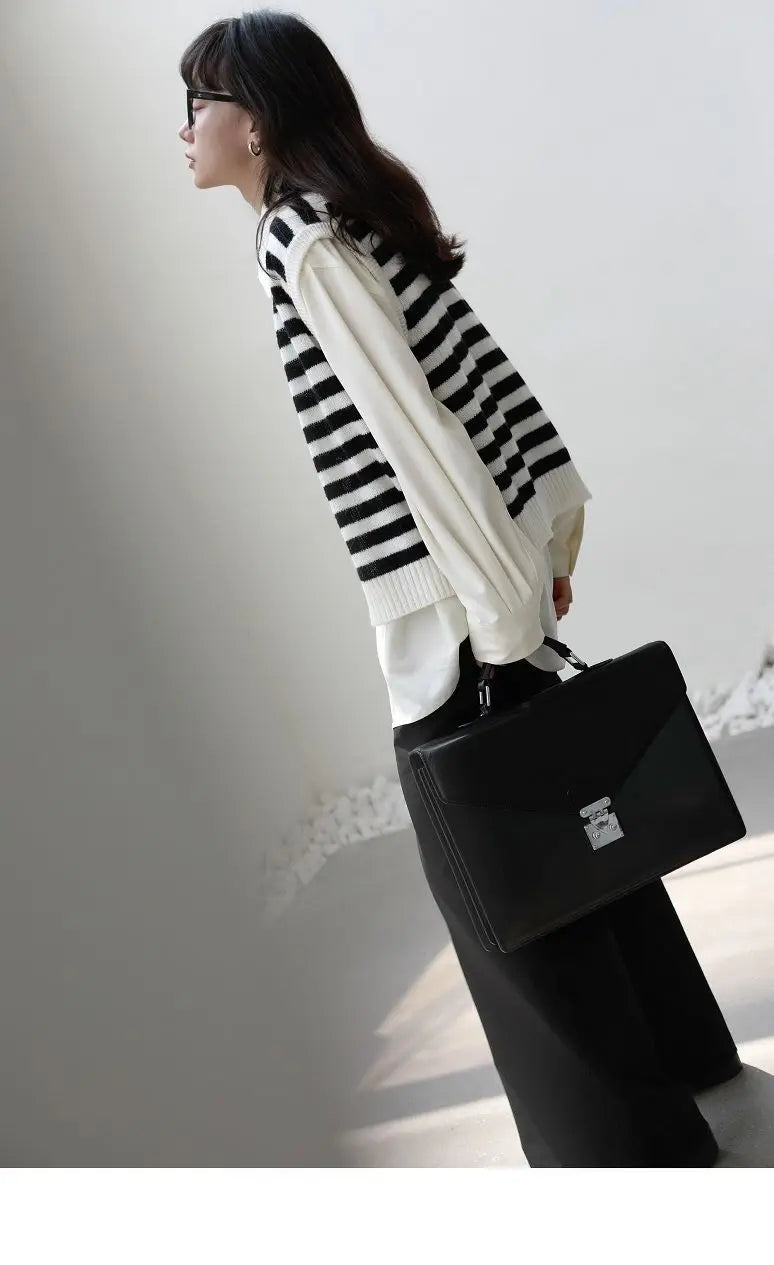 Korean Oversized Blouse with Detachable Tie for Women
