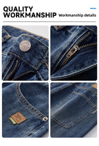 Men's American Retro Baggy Wide Leg Denim Jeans