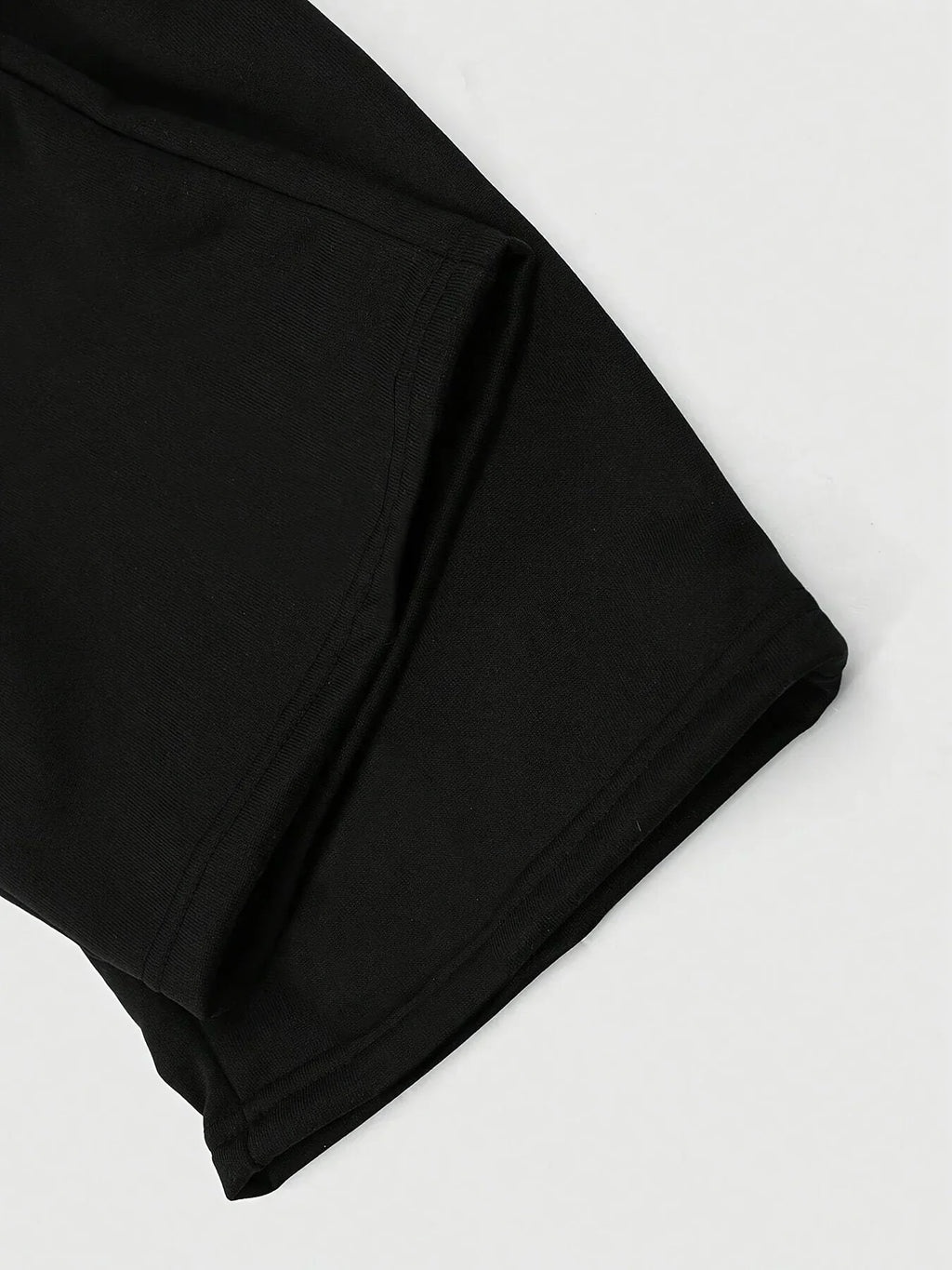 Men's Black Gothic Jogging Pants for Autumn and Winter