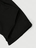 Men's Black Gothic Jogging Pants for Autumn and Winter