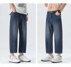 Men's American Retro Baggy Wide Leg Denim Jeans