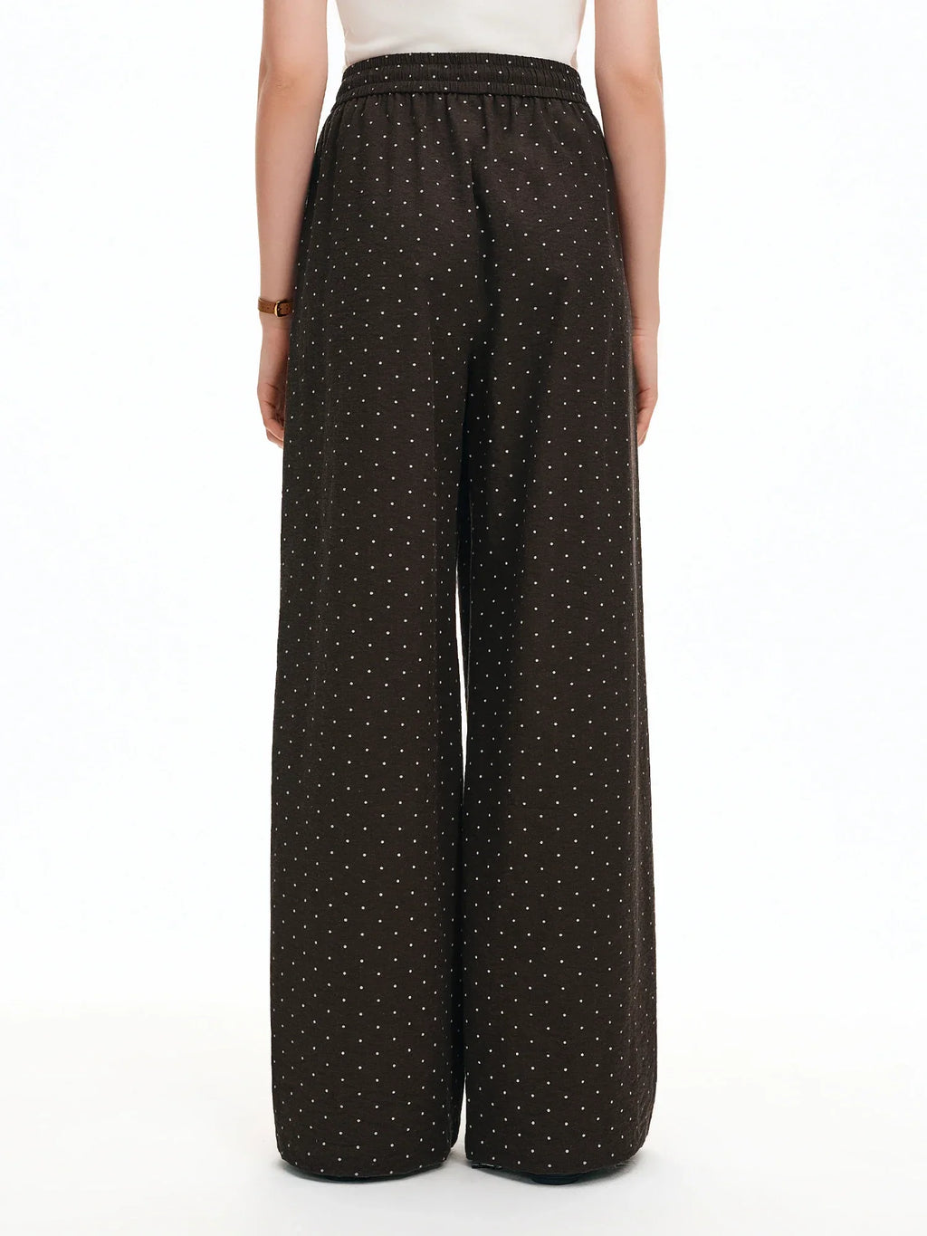 DUSHU Women’s High Waist Wide Leg Pants for Summer