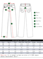 Loose Wide Leg Jeans for Men in Black and Gray