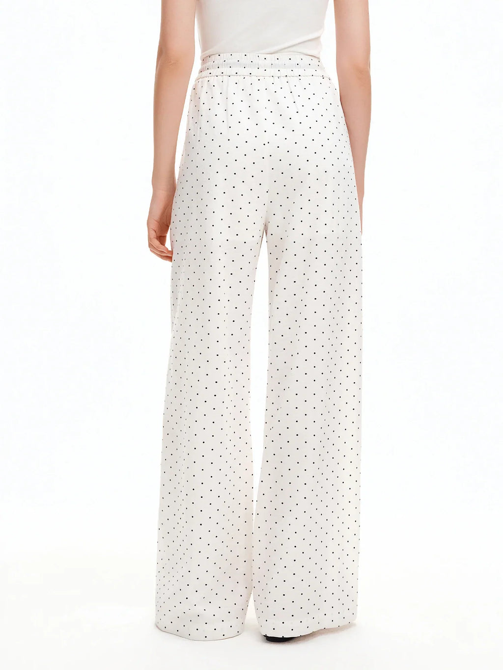 DUSHU Women’s High Waist Wide Leg Pants for Summer