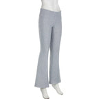 Flare Bootcut Pants for Women - Slim Low-Waisted Design