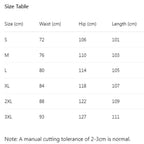 Men's Black Gothic Jogging Pants for Autumn and Winter
