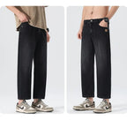 Men's American Retro Baggy Wide Leg Denim Jeans