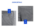 Men's Summer Loose Lyocell Jeans with Drawstring Waist